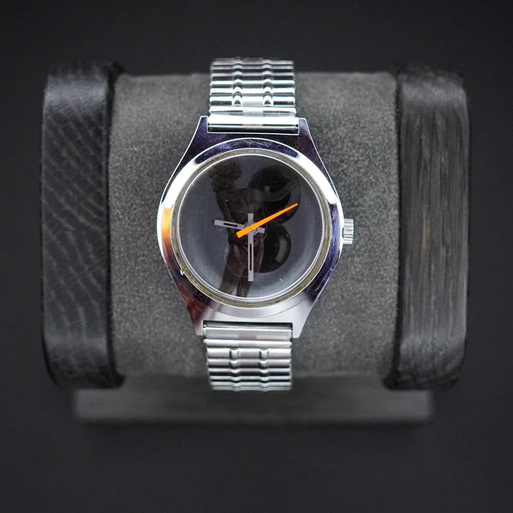 RARE 1970s Hugh Hefner Playboy Style Novelty Watch